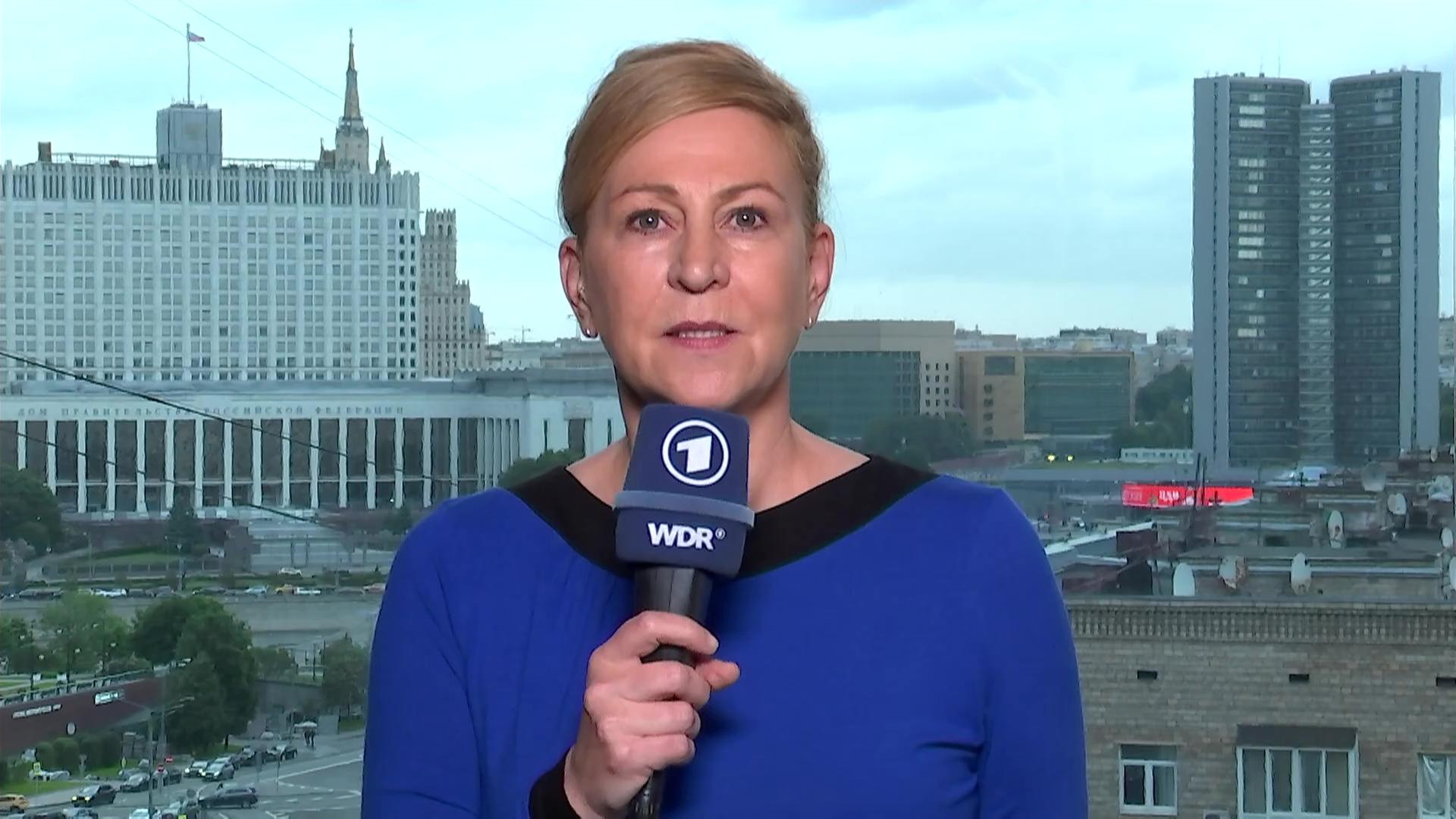 Sendungsbild Silke Diettrich, ARD Moskau, NK18, 26.05.2026 | ARD-aktuell