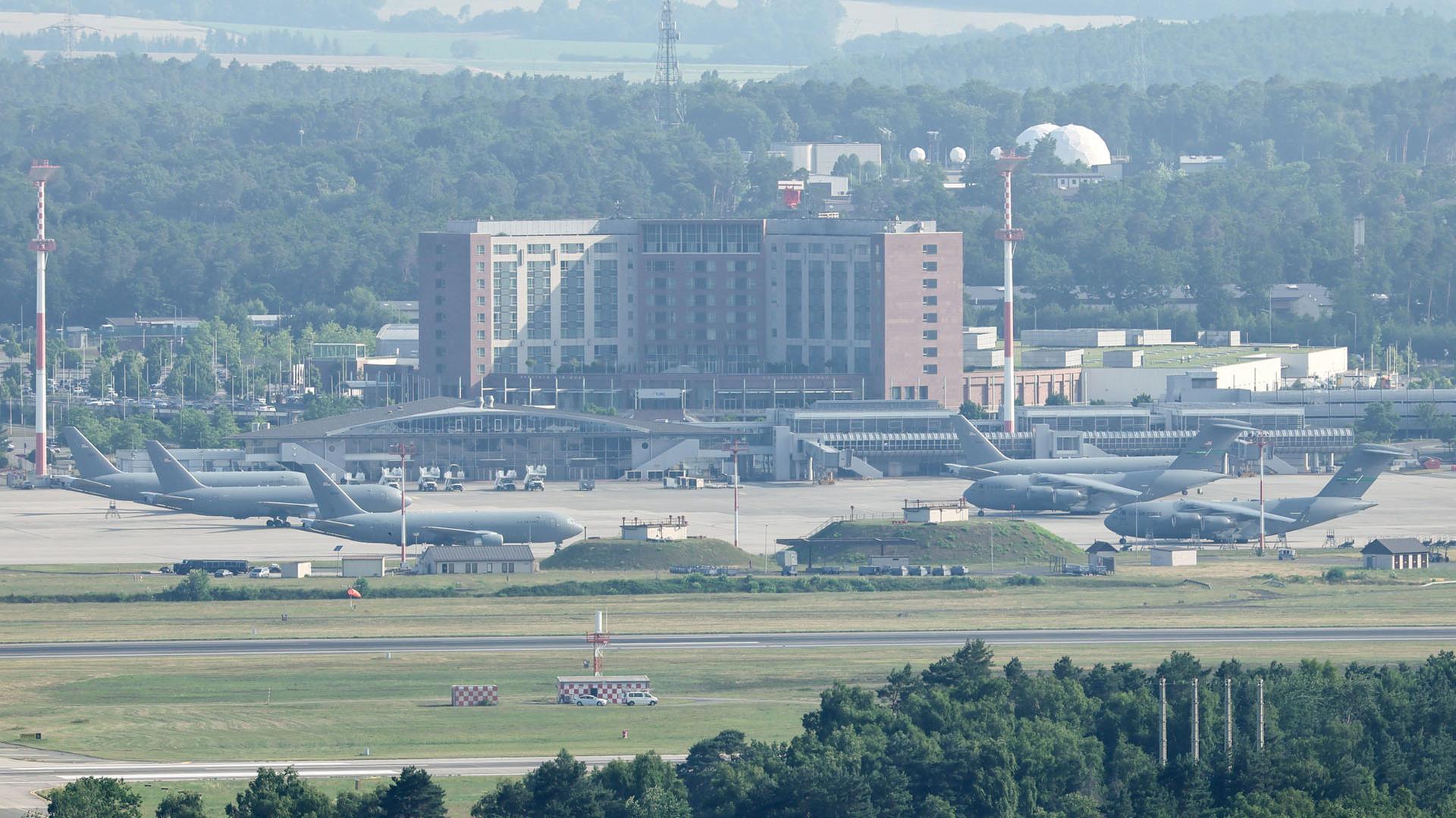 Die US-Luftwaffenbasis Ramstein in Landstuhl, Deutschland. | EPA