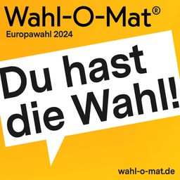 Logo der Wahl-O-Mat-Ausgabe zur Europawahl 2024