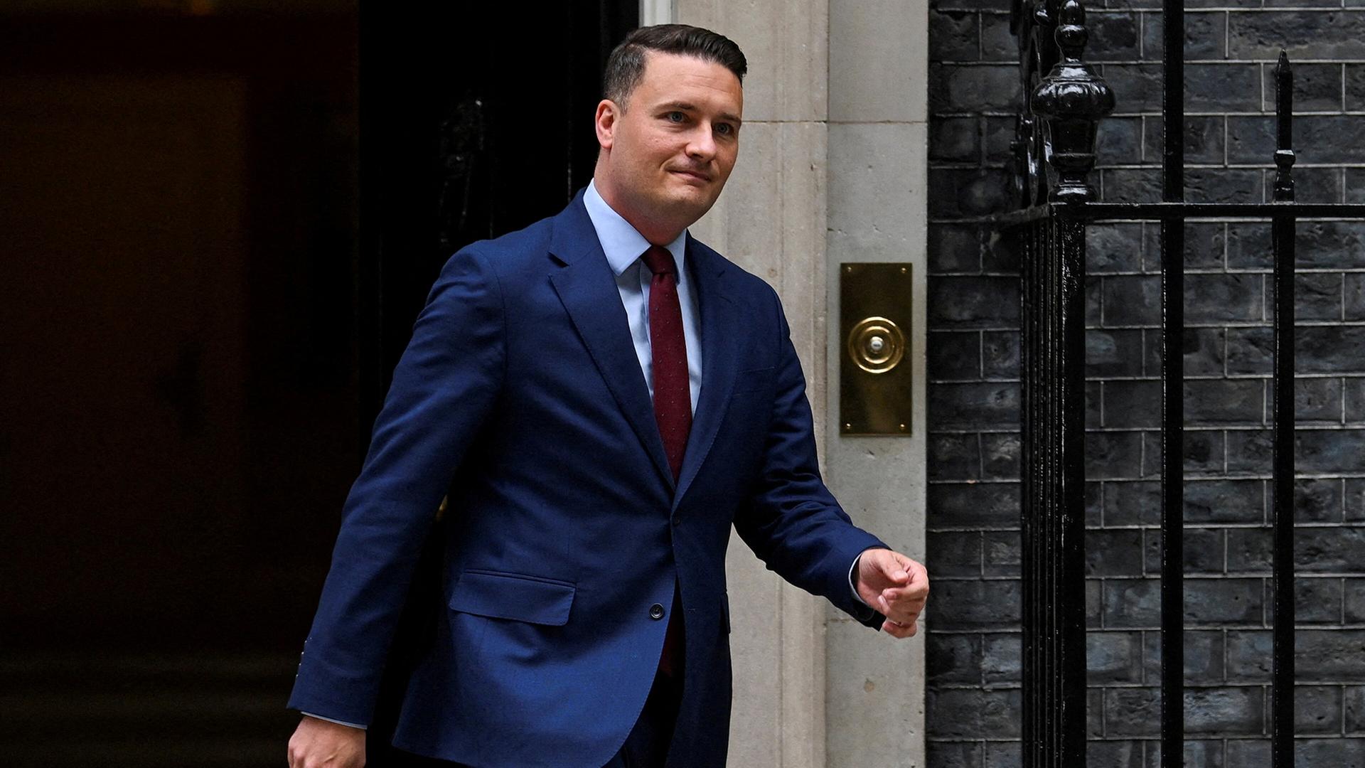 Wes Streeting geht in der 