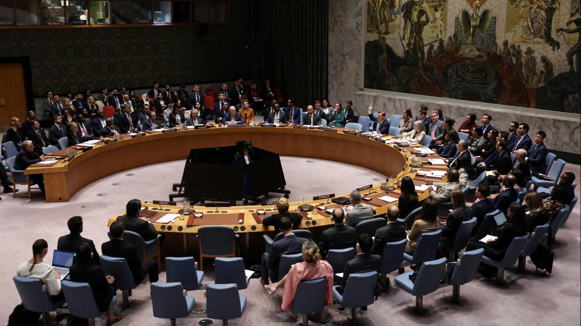 Sitzung des UN-Sicherheitsrats zum Iran-Krieg | REUTERS