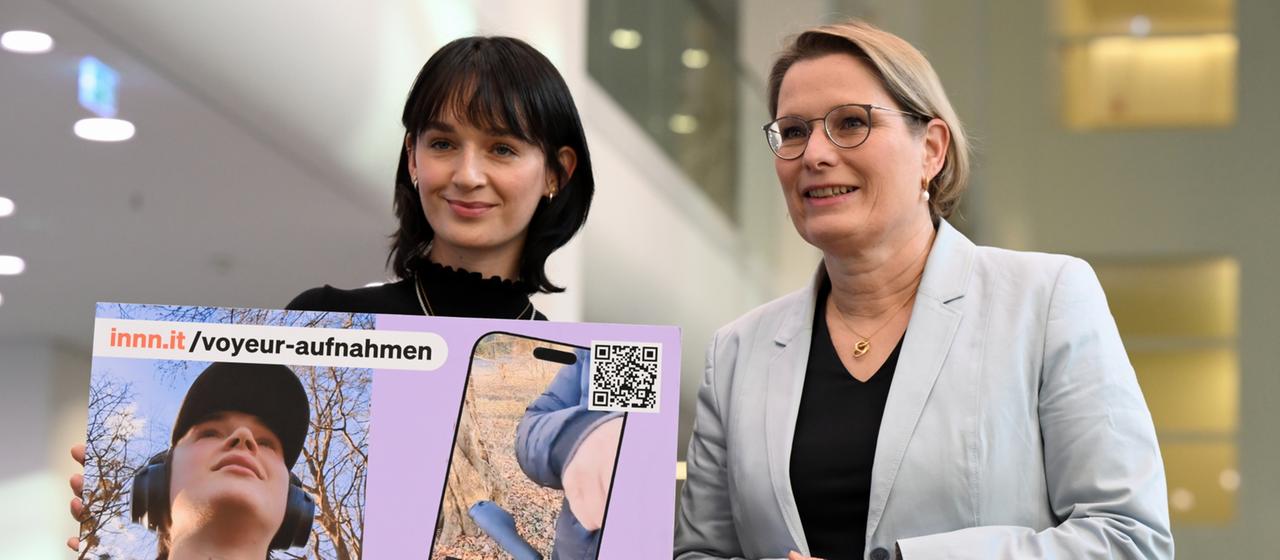 Yanni Gentsch (links) und Stefanie Hubig