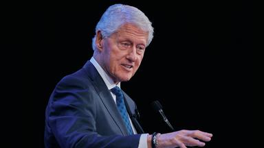 Der ehemalige US-Präsident Bill Clinton spricht während der Clinton Global Initiative in New York 2025