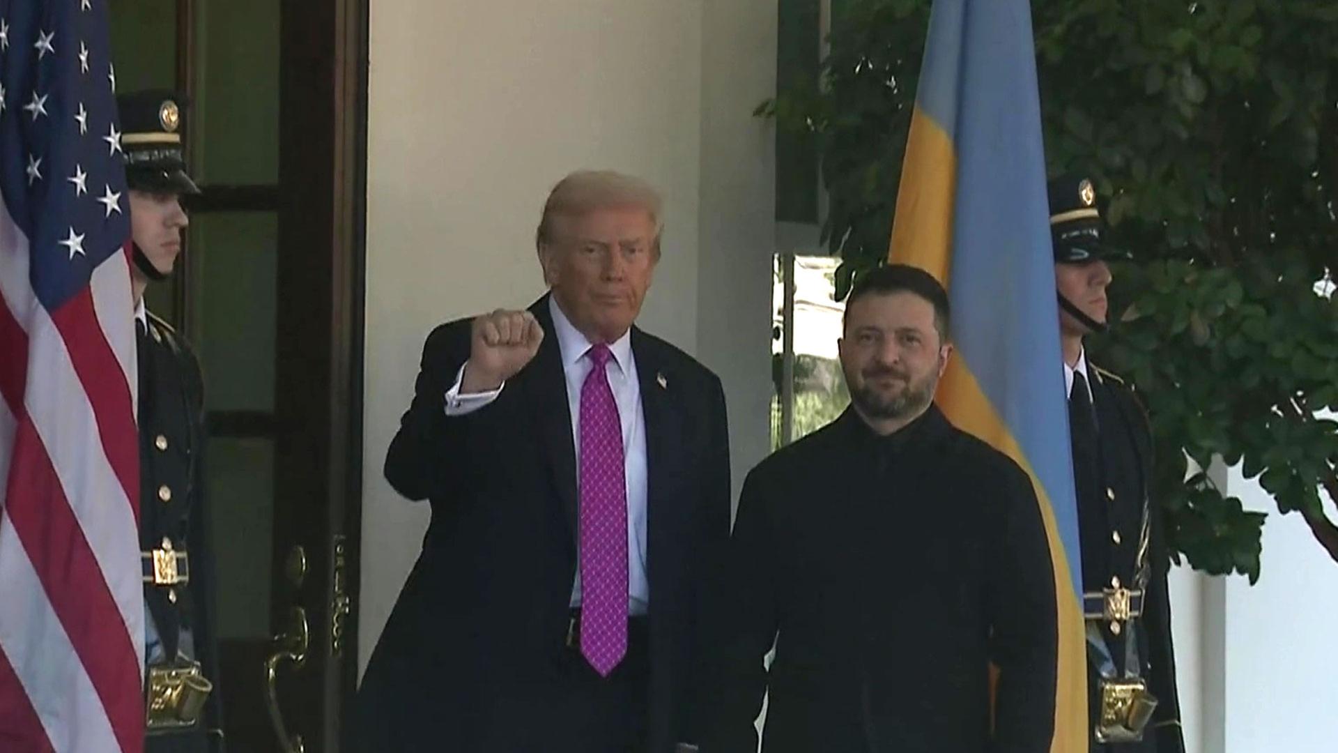 Donald Trump und Wolodymyr Selenskyj | ARD-aktuell