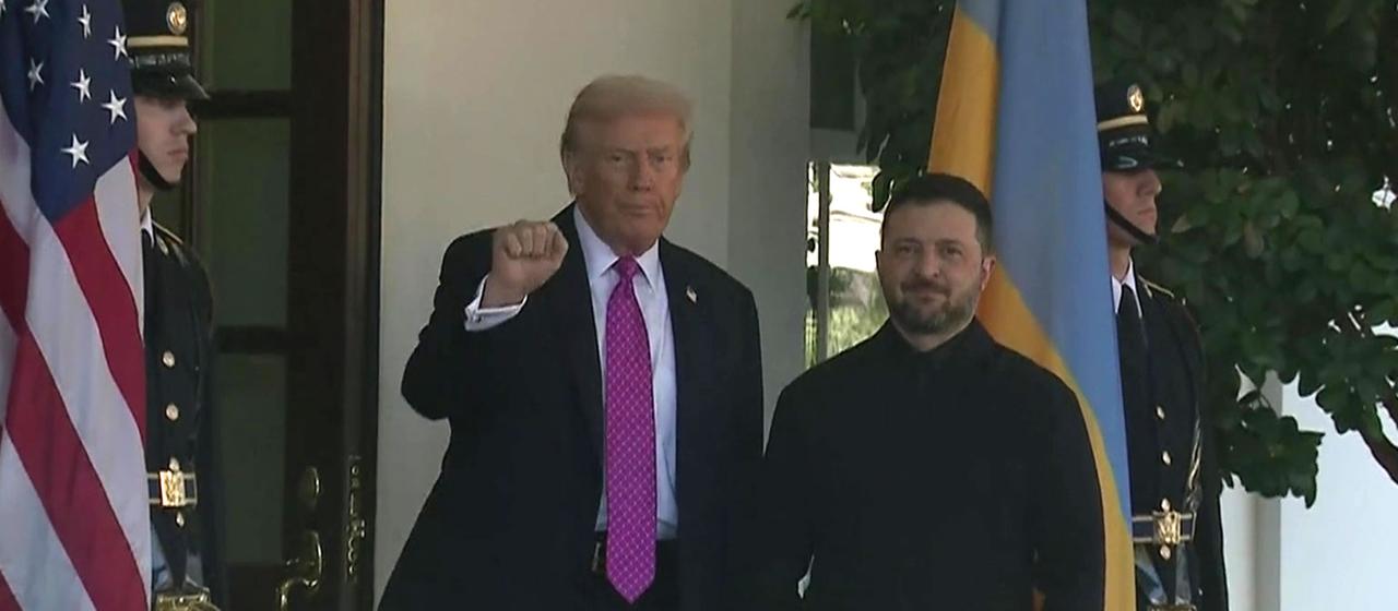 Donald Trump und Wolodymyr Selenskyj | ARD-aktuell Donald Trump und Wolodymyr Selenskyj