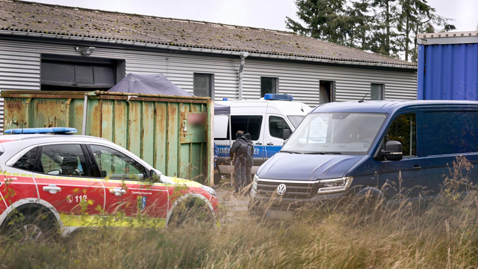 Zwei Festnahmen nach Entdeckung eines Drogenlabors in Brandenburg