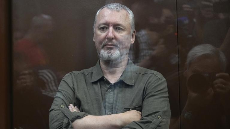 Igor Girkin vor Gericht in Moskau