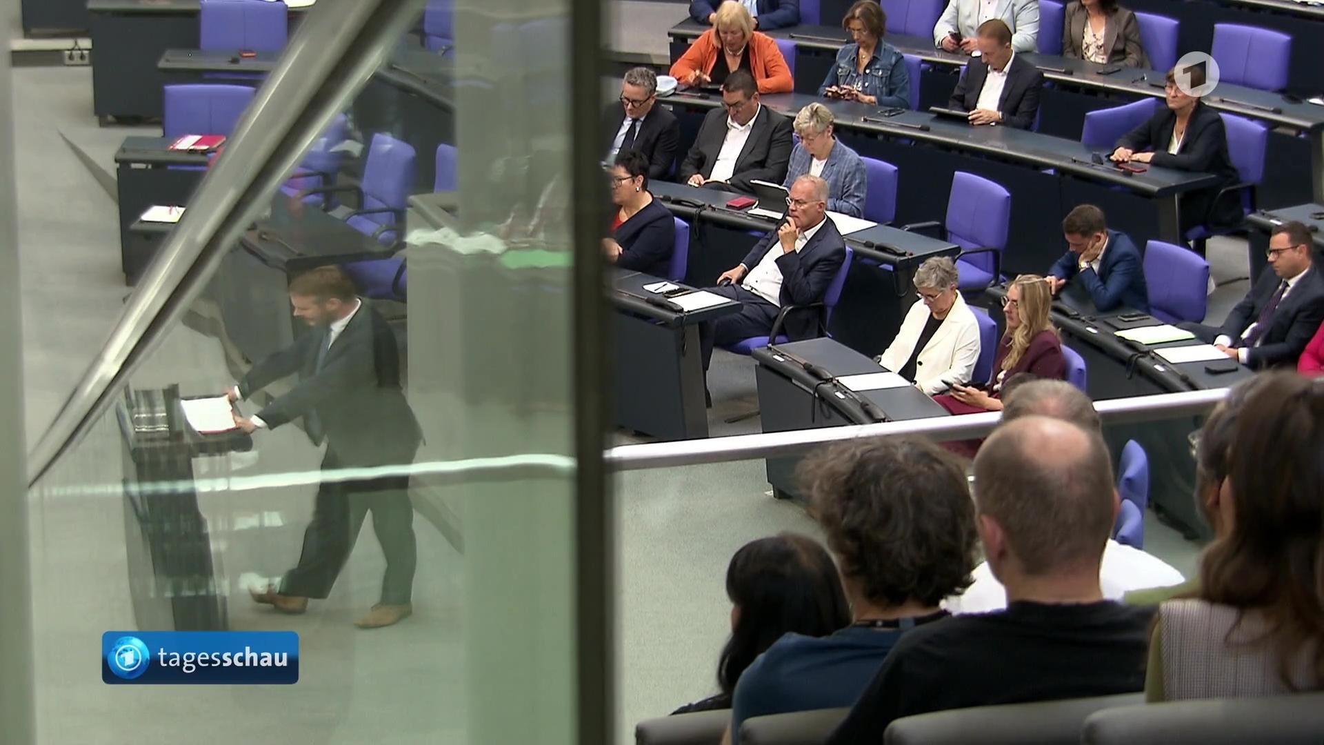 Auftakt der Haushaltswoche im Bundestag