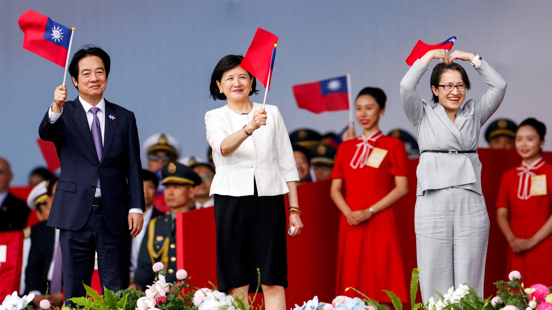 Nationalfeiertag in Taiwan: "Wir werden unsere Freiheit nicht aufgeben"