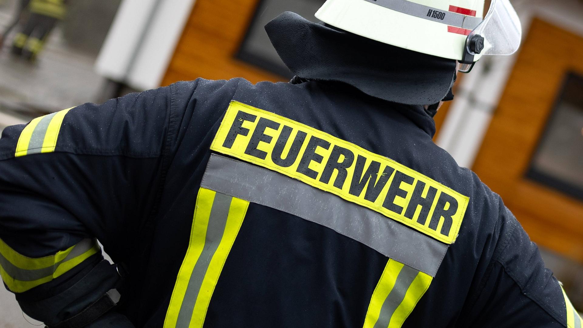 Feuerwehr in Dirmingen bei Hausbrand im Einsatz