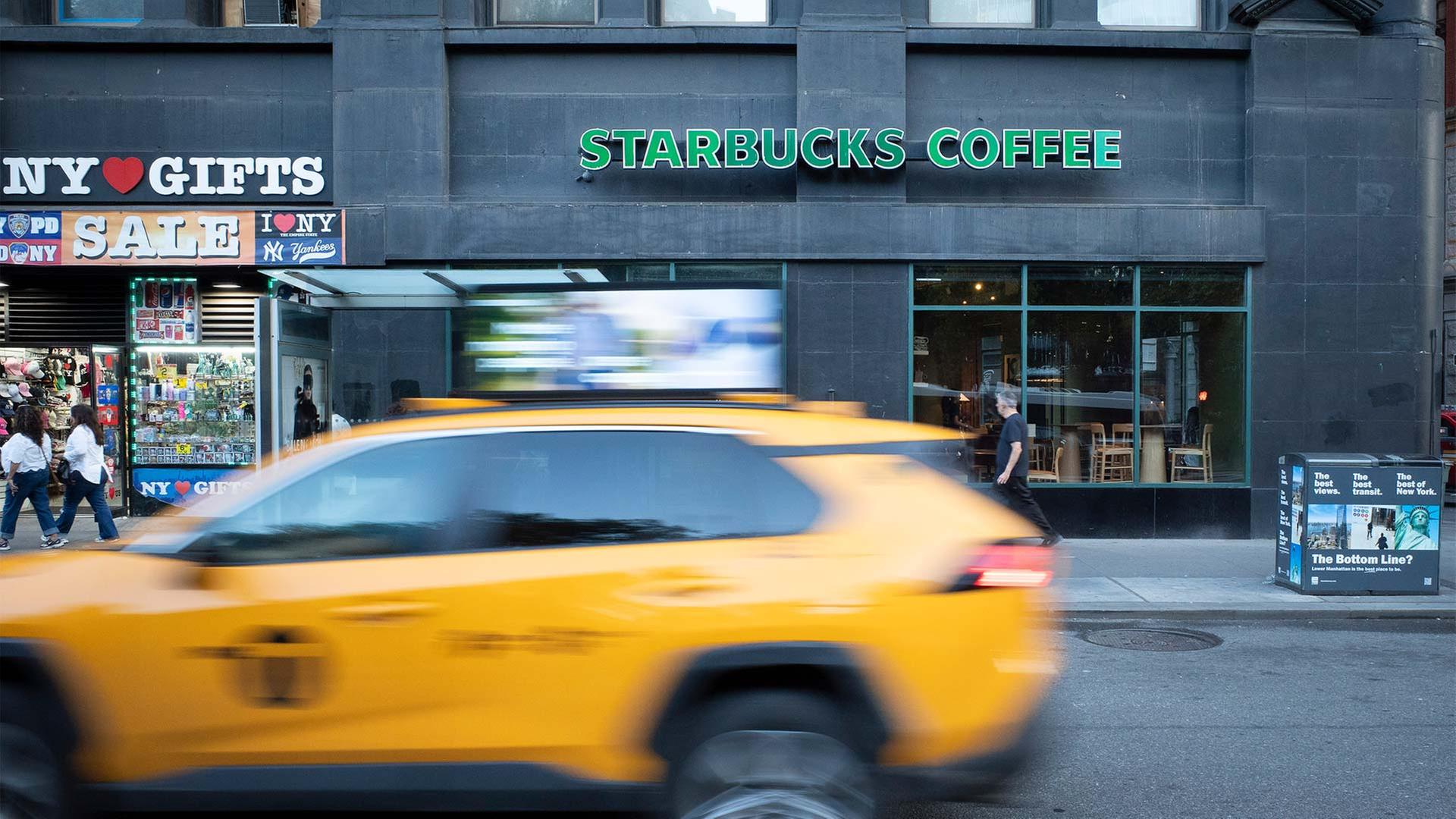Starbucks Filiale in New York. | picture alliance / ZUMAPRESS.com