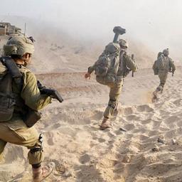 Israelische Soldaten während eines Einsatzes im nördlichen Gazastreifen.