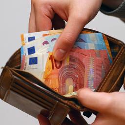 Portemonnaie mit Bargeld