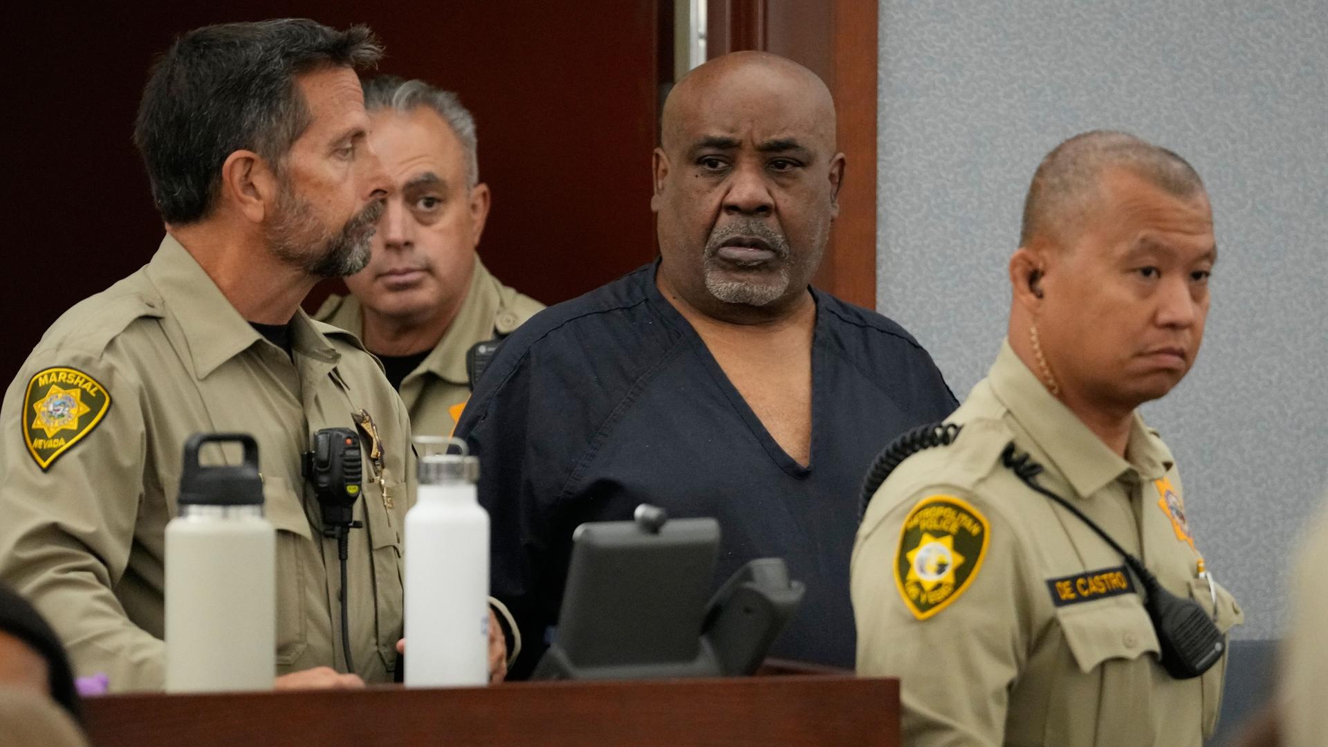 Duane Davis kommt kommt zur Verkündung des Strafmaßes in den Gerichtssaal. | John Locher/Pool AP via AP