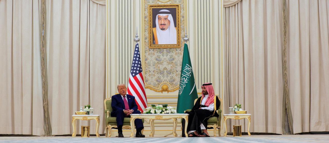 Donald Trump und Mohammed bin Salman (Archivbild: 13. Mai 2025)