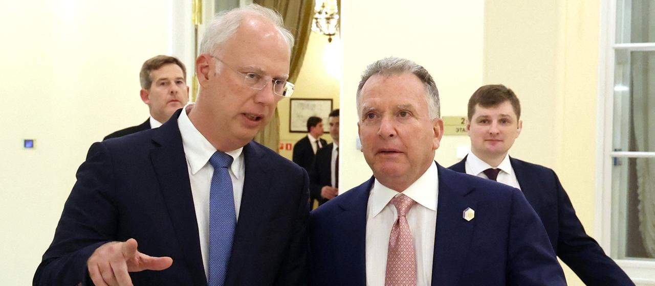 Kirill Dmitrijew und Steve Witkoff