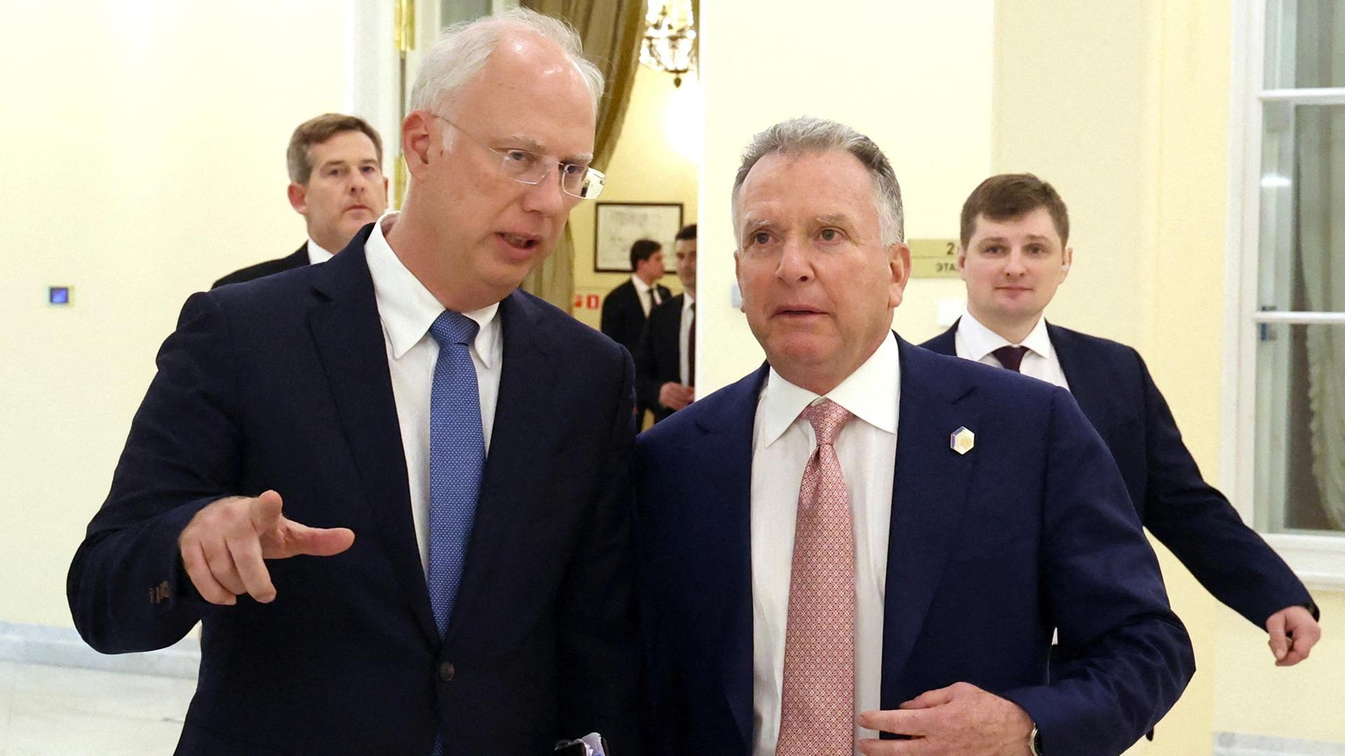 Kirill Dmitrijew und  Steve Witkoff | via REUTERS