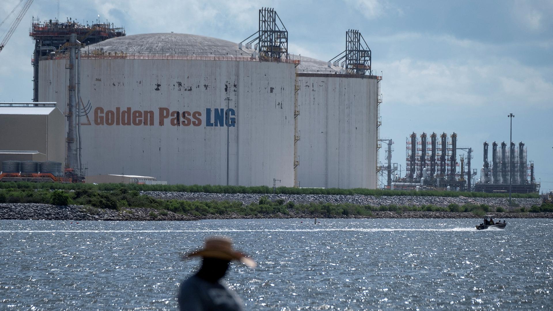 Blick auf die Golden Pass LNG-Anlage in Port Arthur (Texas, USA). | REUTERS