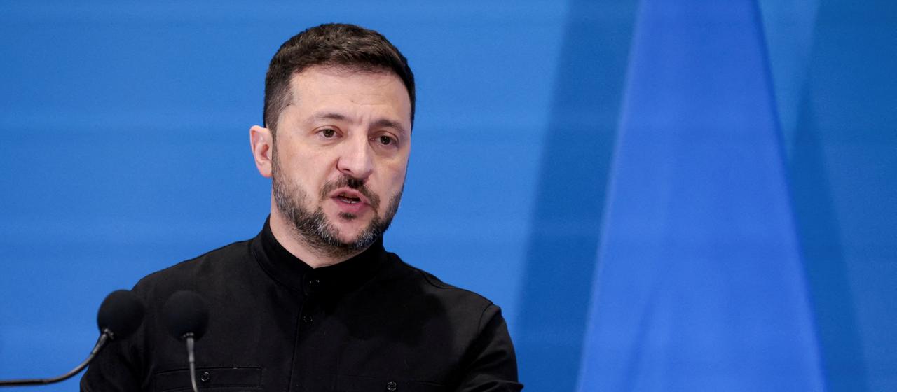 Präsident Wolodymyr Selenskyj | REUTERS Präsident Wolodymyr Selenskyj