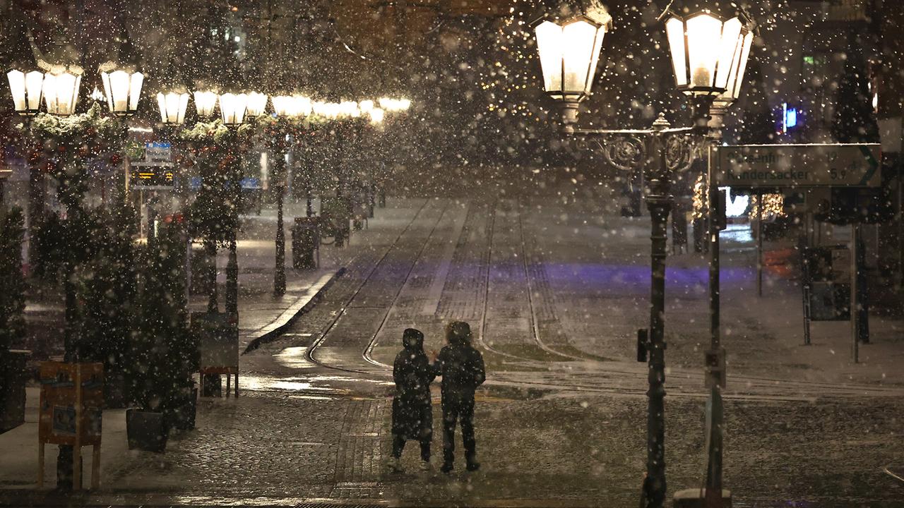 Das Wochenende bringt Schnee und Glatteis