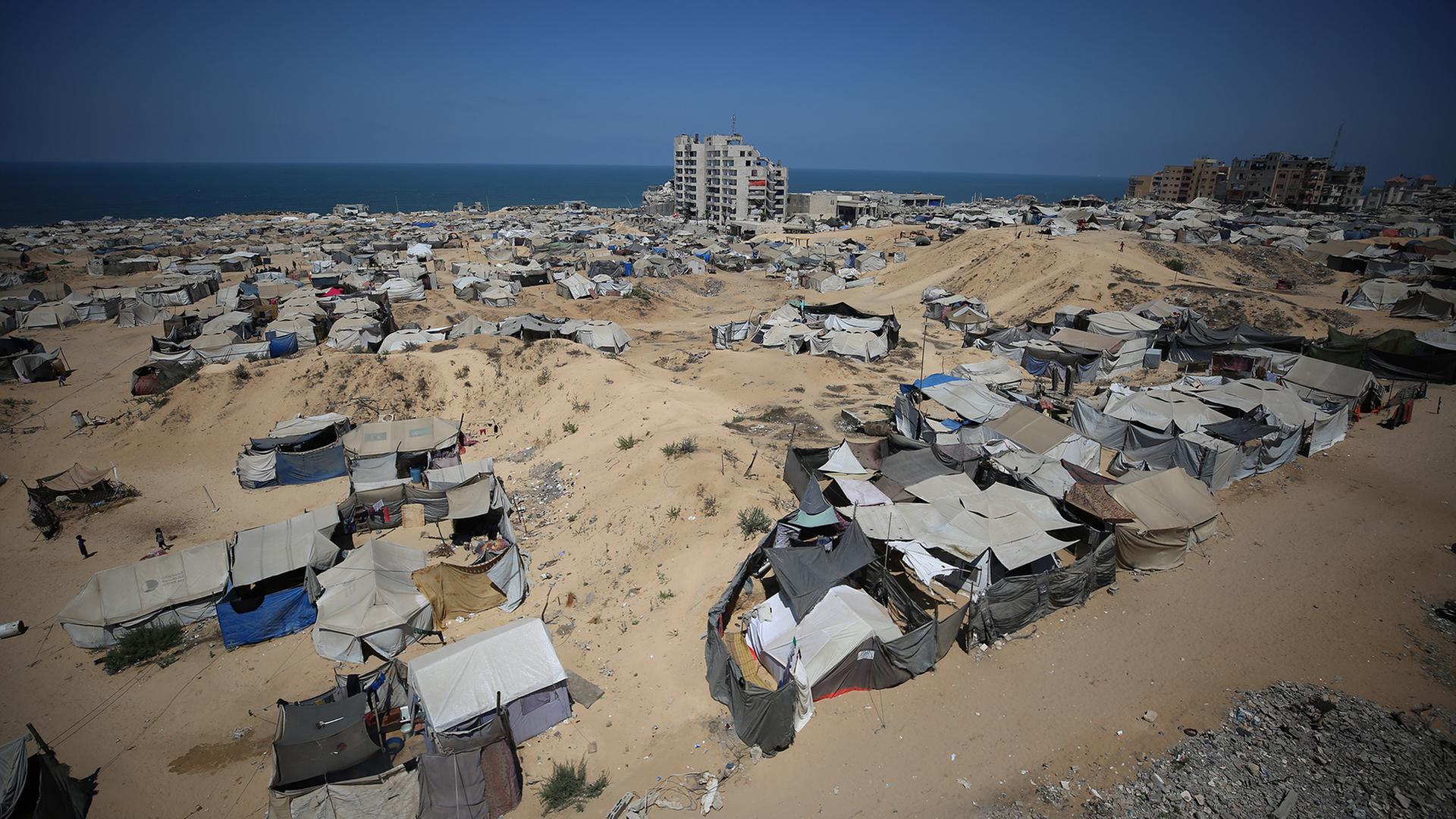 Zelte in Gaza | dpa