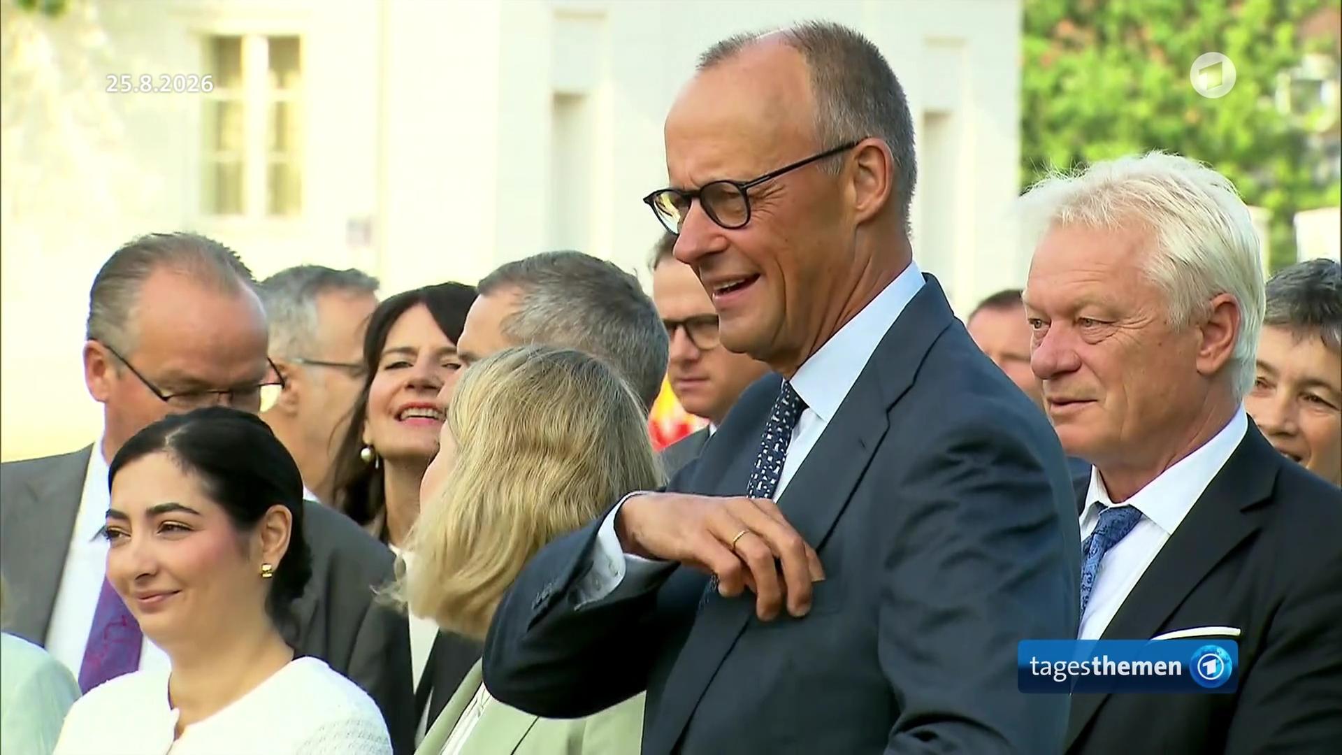 Kanzler Merz zu Besuch in Sachsen-Anhalt