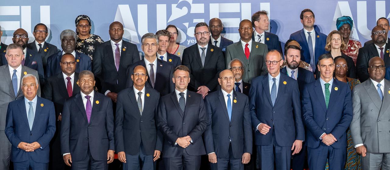 Gruppenbild des EU-Afrika-Gipfel in Luanda, Angola.