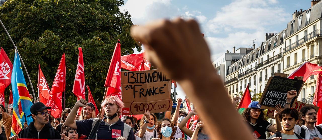 Demonstration in Paris