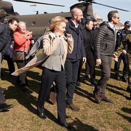Ursula von der Leyen, Charles Michel und Kyriakos Mitsotakis