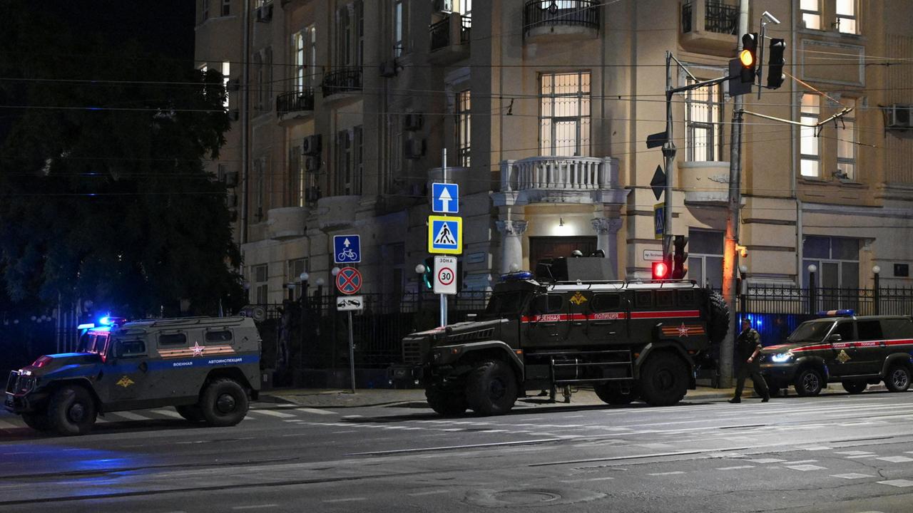 Prigoschin spricht von Vormarsch in russischer Region Rostow