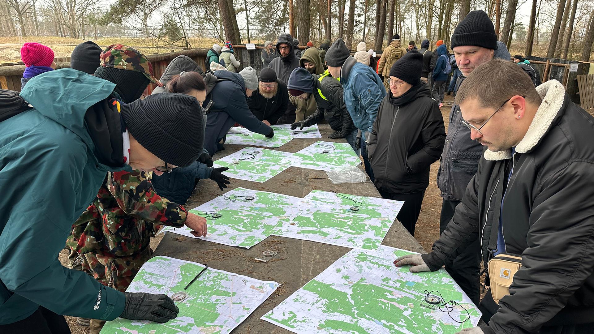 Kurse für Polens Zivilisten: Trainieren für den Ernstfall