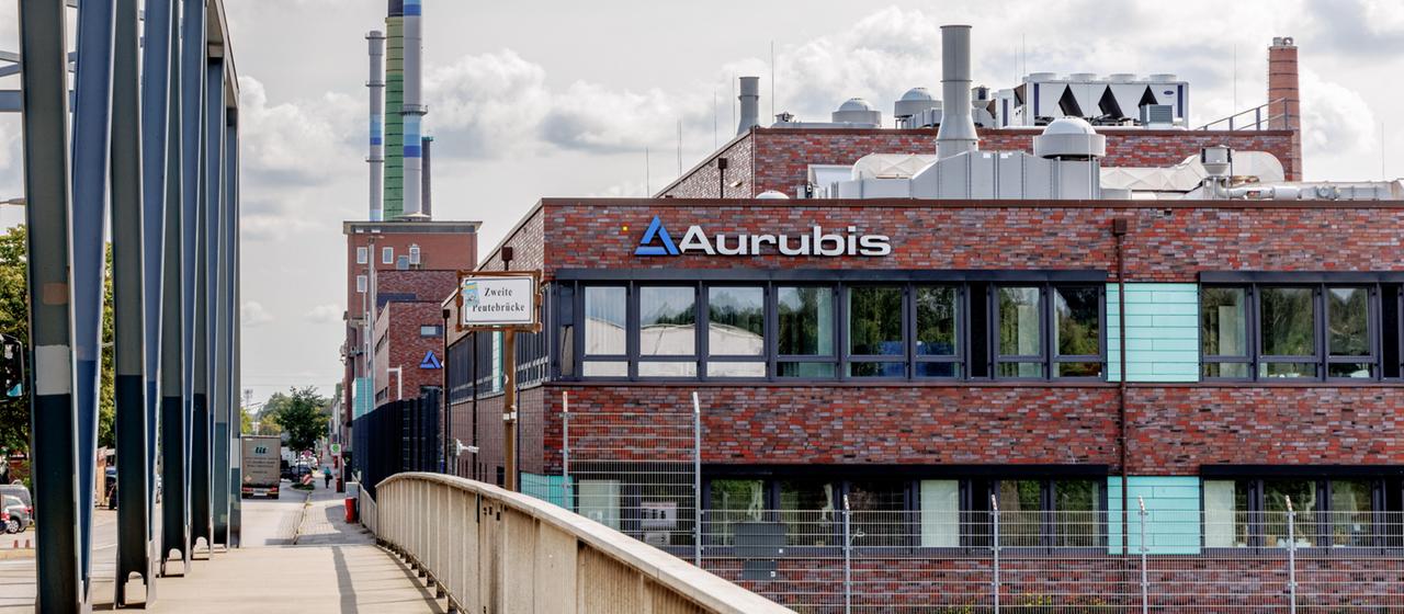 Das Werk der Firma Aurubis in Hamburg. | dpa Das Werk der Firma Aurubis in Hamburg.