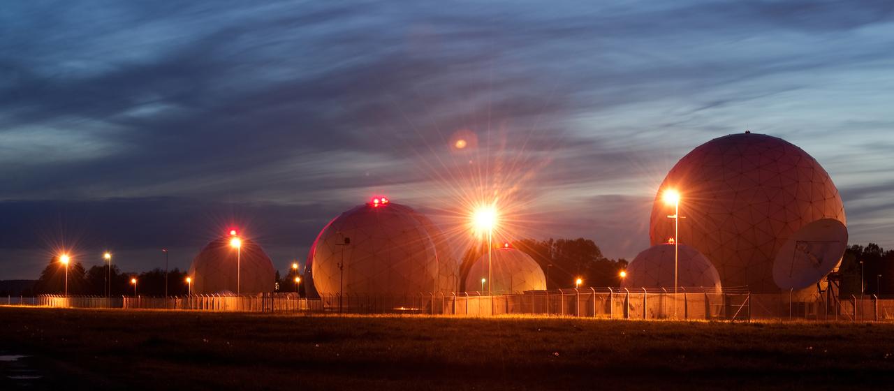 Abhörstation des BND in Bad Aibling (Bayern)