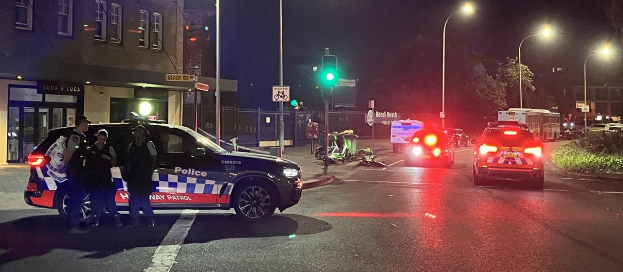 Der Tatort eines Angriffs mit mehreren Toten am Bondi Beach in Sydney
