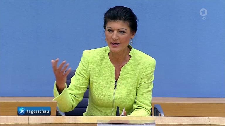 Linken-Politikerin Sahra Wagenknecht will neue Partei gründen - Verein  "Bündnis Sahra Wagenknecht" ist erster Schritt