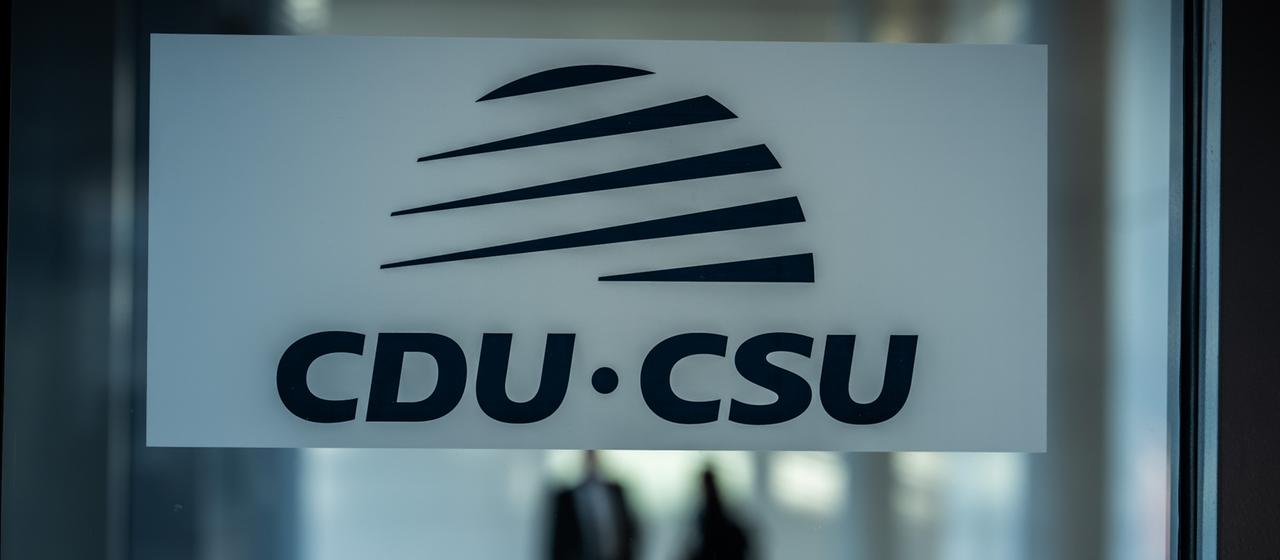 Blick in die Fraktionsräume der Union im Bundestag.