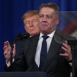 Trump und Döllner bei dem gemeinsamen Auftritt