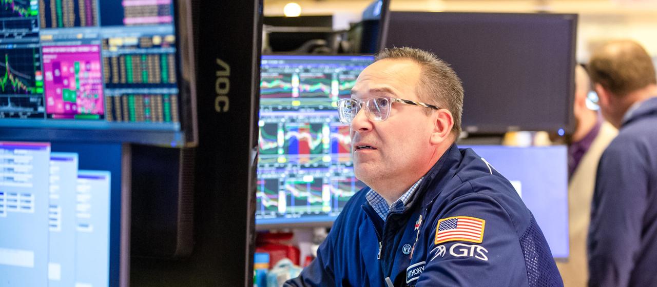 Händler an der New Yorker Börse.