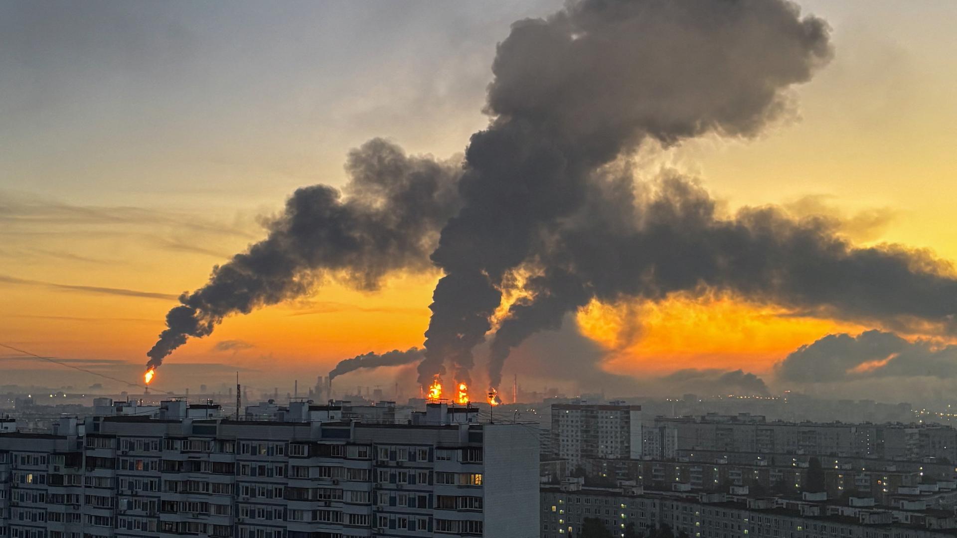 Ukrainische Drohnenangriffe auf Moskau - mehrere Tote