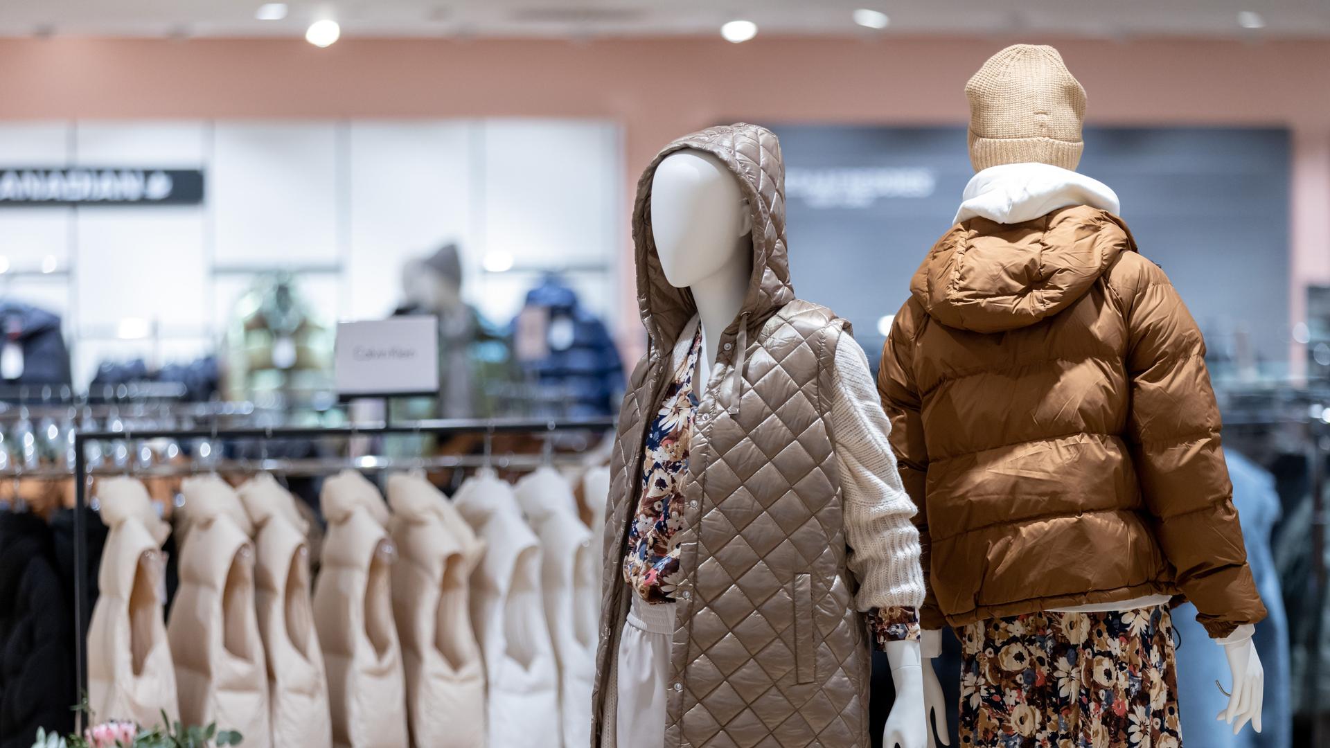 Ansicht der GeschÃ¤ftsrÃ¤ume eines Modehauses. | Daniel Karmann/dpa