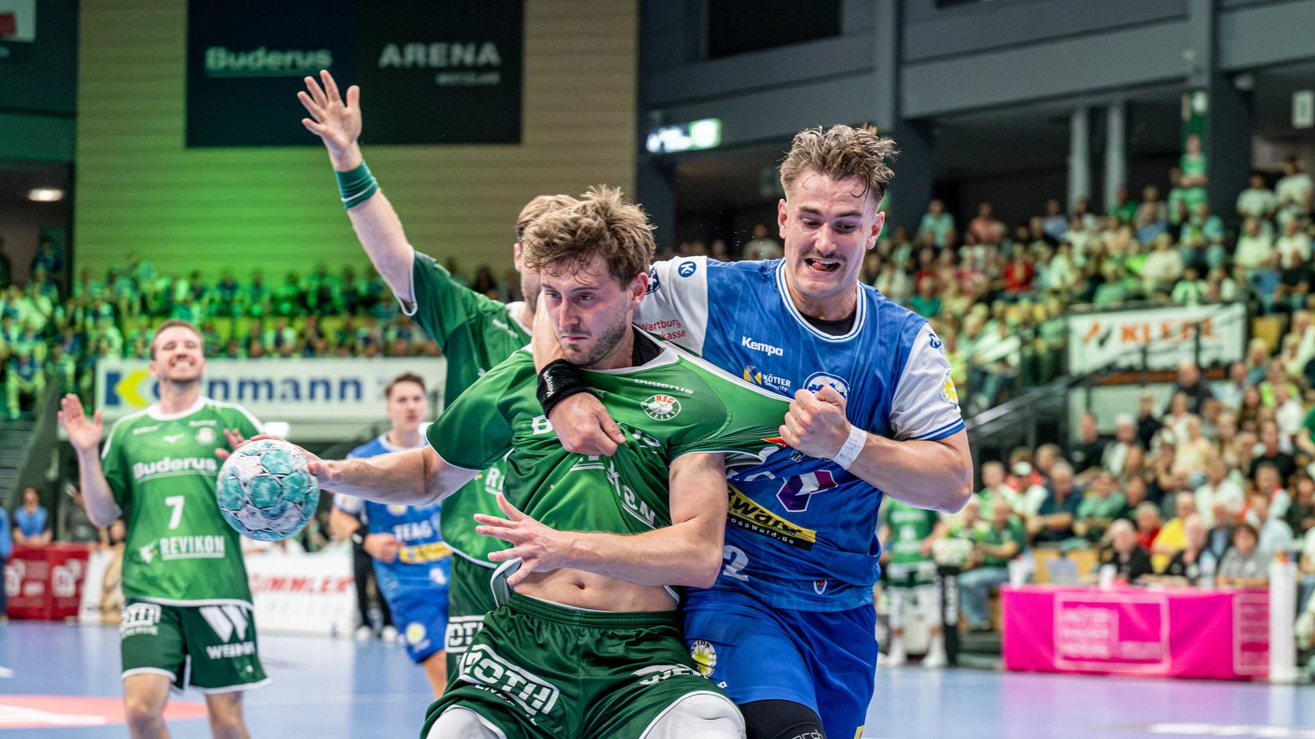 Handball-Bundesliga: HSG Wetzlar erkämpft sich ersten Punkt gegen Eisenach
