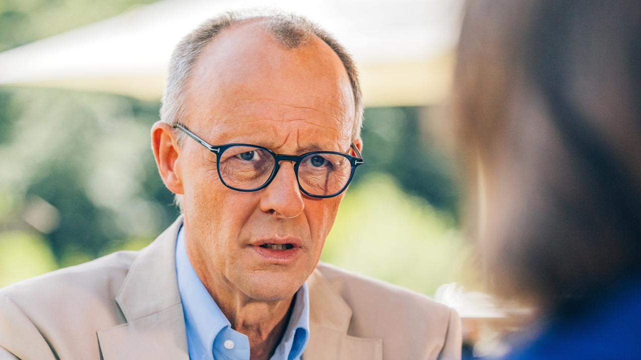 Merz im ZDF-Sommerinterview: CDU 