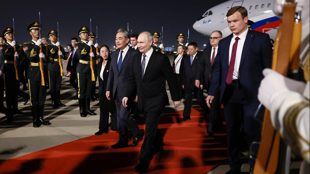Russischer Präsident in China: Nach Trump nun Putin bei Xi Russischer Präsident in China: Nach Trump nun Putin bei Xi