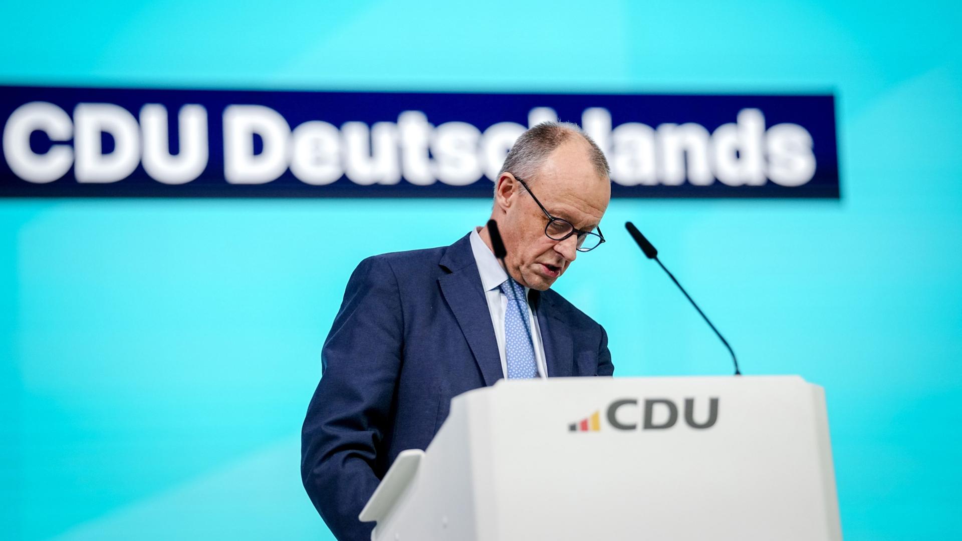 Merz-Rückhalt in der Union bröckelt: Geteilte Stimmungslage