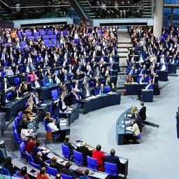 Blick ins Plenum des Deutschen Bundestages.