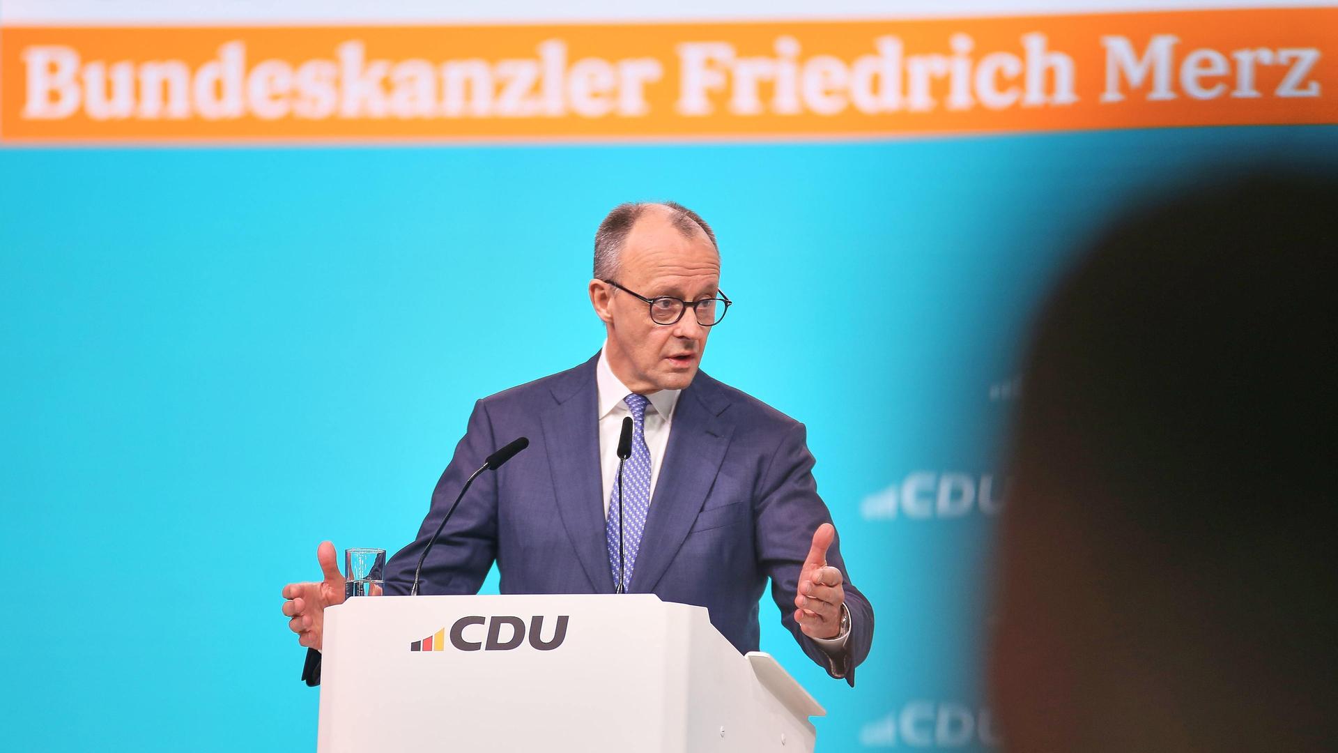 CDU-Parteitag bestätigt Merz und weitere Spitzenpolitiker aus NRW