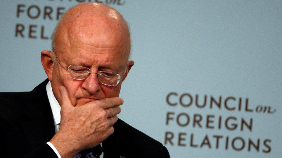 Der Chefkoordinator der Geheimdienste James Clapper.