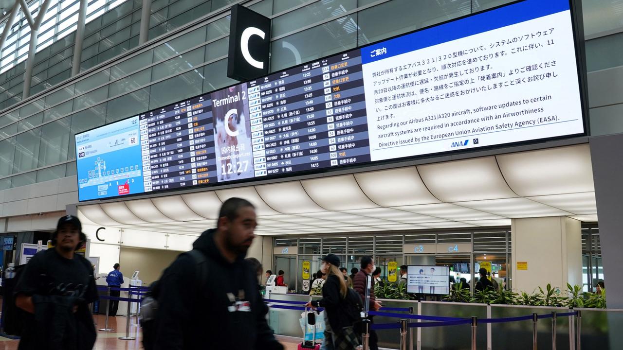 Airbus-Rückrufaktion löst Flugabsagen und Verspätungen aus