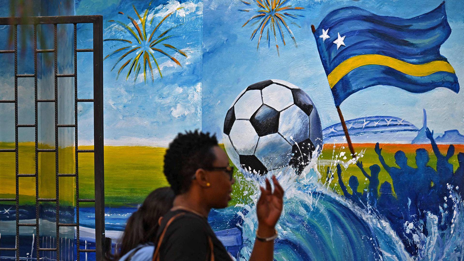 Deutscher WM-Gegner Curaçao: Begeisterung für die "Blaue Welle"