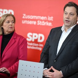 Bärbel Bas und Lars Klingbeil